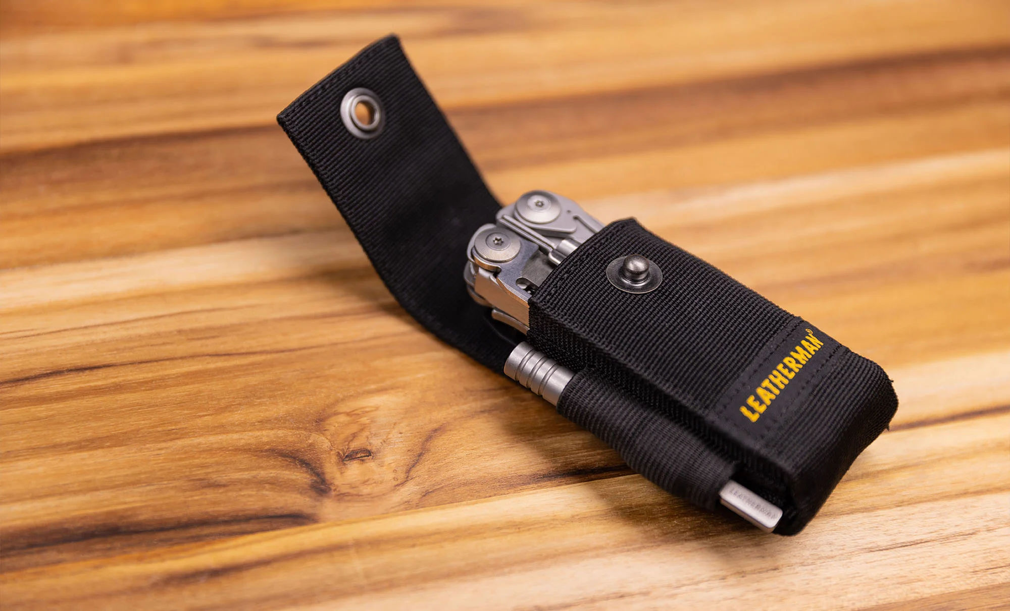 Schwarz Nylon Holster mit Taschen - Image 4